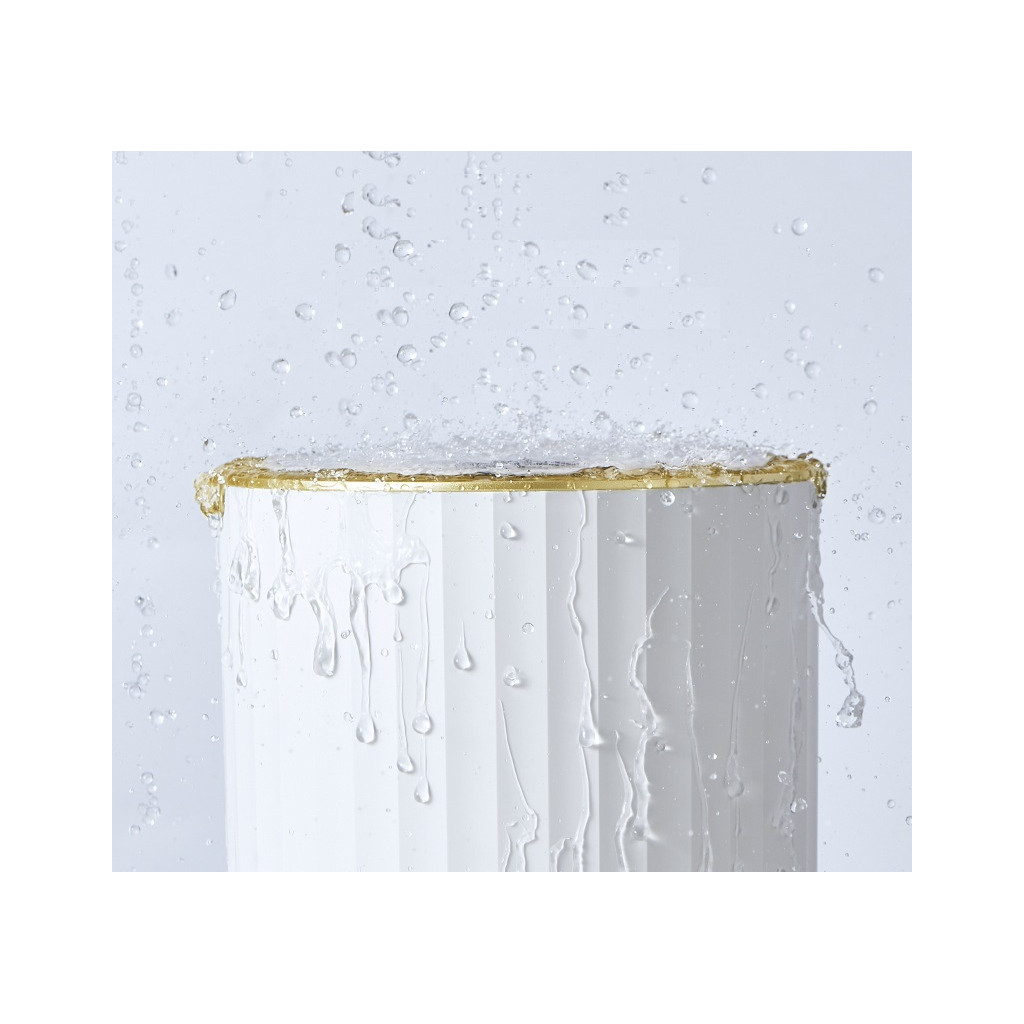 Контейнер для сміття JAH Nordic Сенсорний Білий із золотим 9 л (20259) - изображение 9