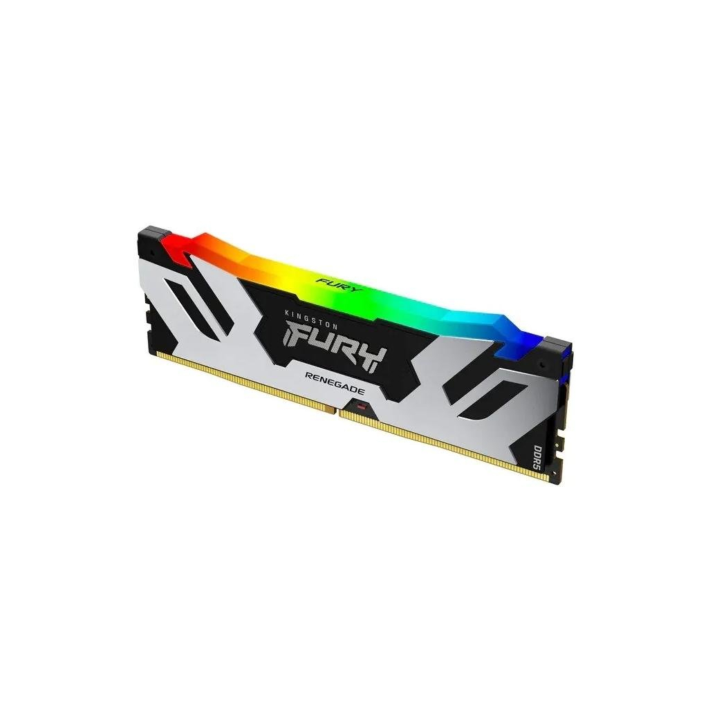 Модуль пам'яті для комп'ютера DDR5 16GB 6400 MHz Renegade RGB Kingston Fury (ex.HyperX) (KF564C32RSA-16) - зображення 2