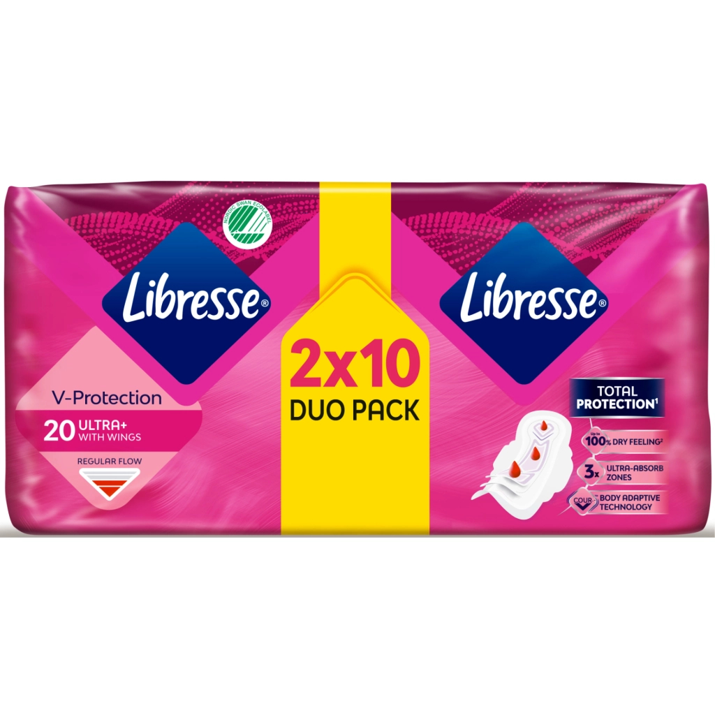 Гігієнічні прокладки Libresse Ultra Normal Soft 20 шт (7310791245607) - изображение 2