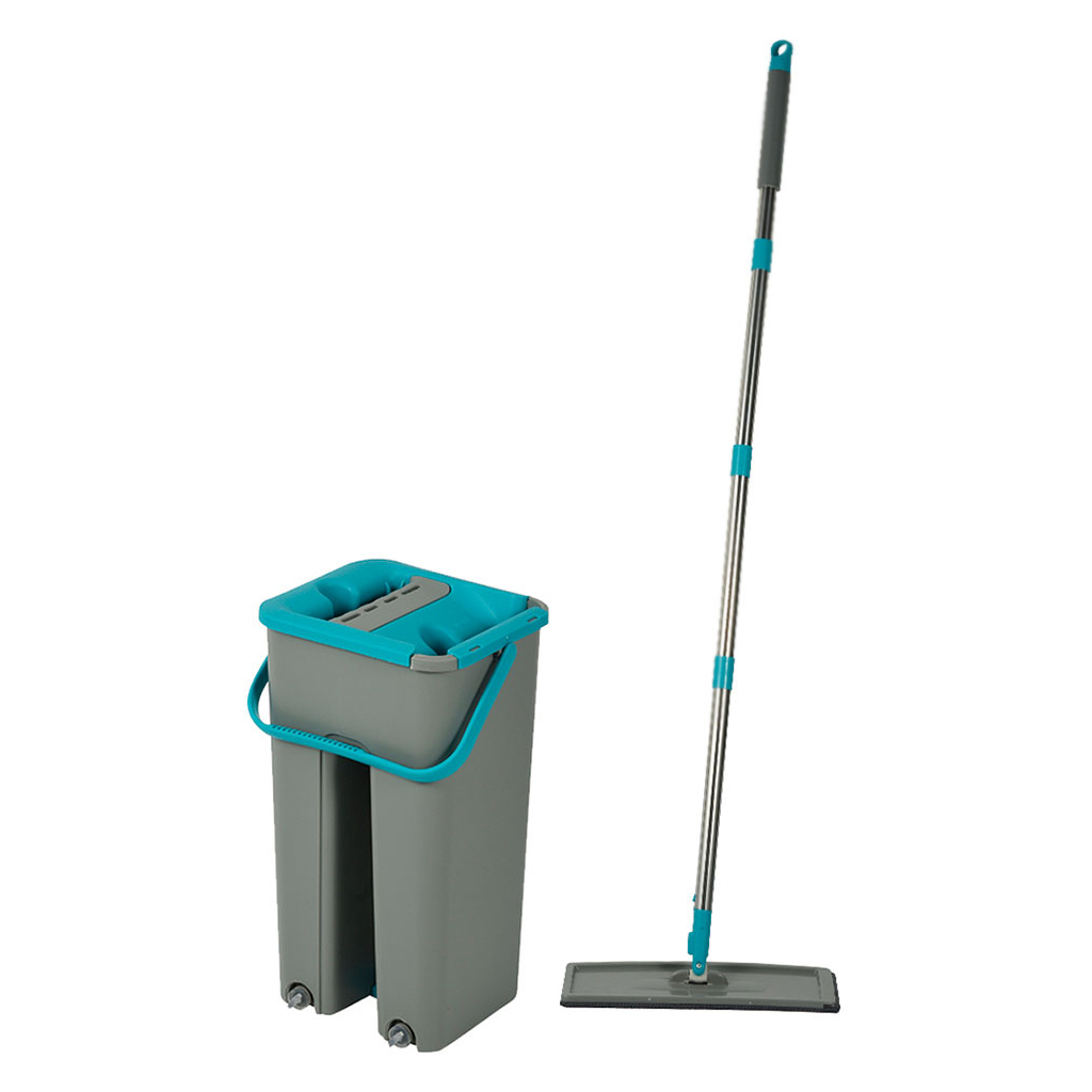 Комплект для прибирання Werk WDS-342 швабра і відро з віджимом (121945) - зображення 1