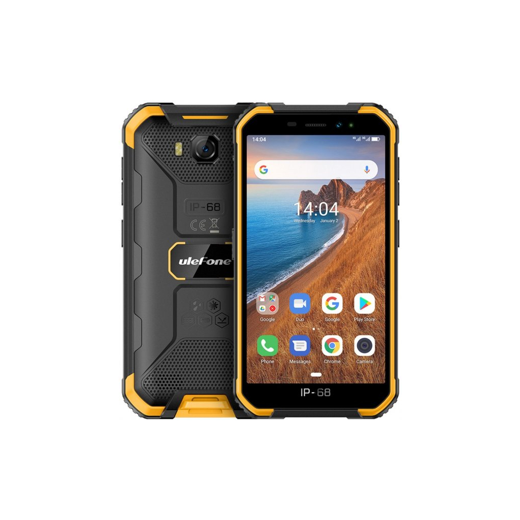 Мобільний телефон Ulefone Armor X6 Pro 4/32Gb Black-Orange (6937748734734) - зображення 1