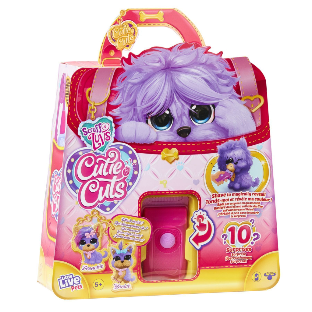 М'яка іграшка Moose Няшка-потеряшка Грумінг салон лілова (30147) - зображення 7