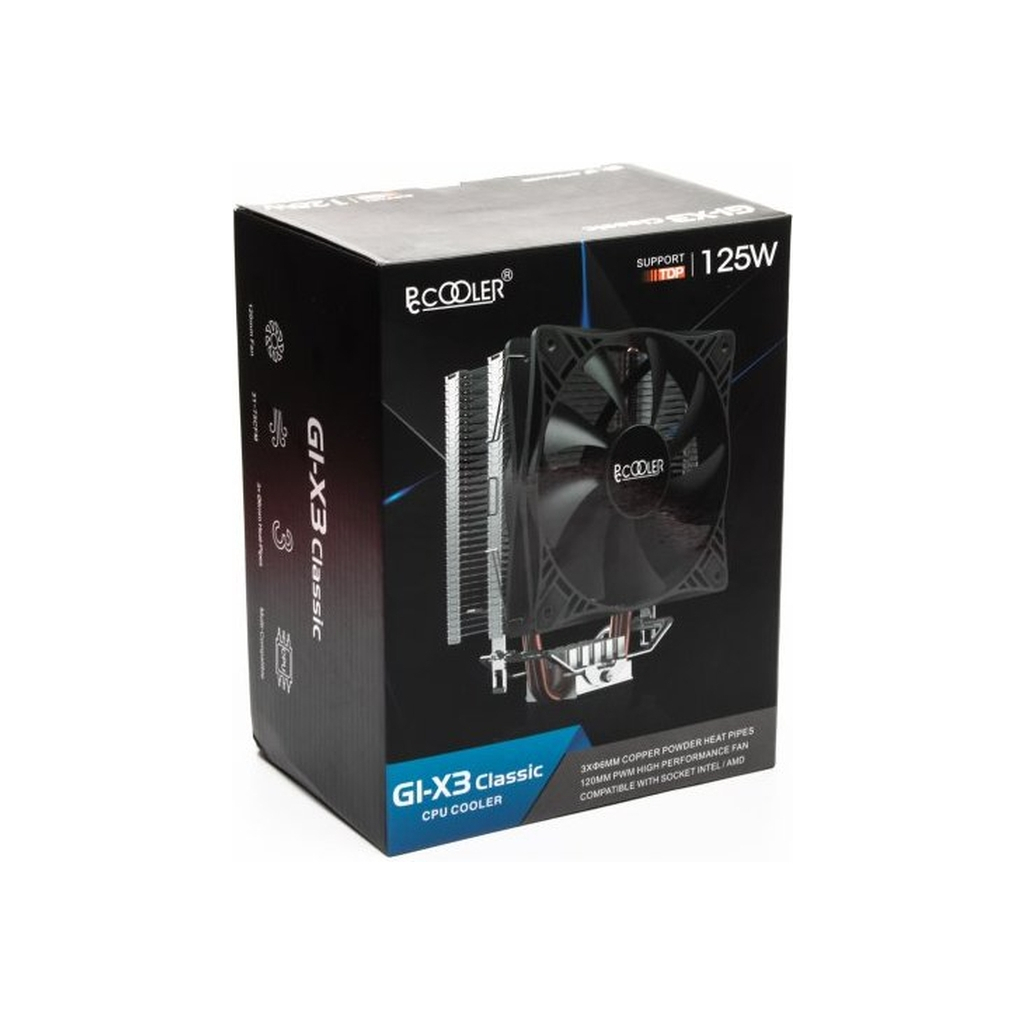 Кулер до процесора PcCooler GI-X3 Classic - зображення 8
