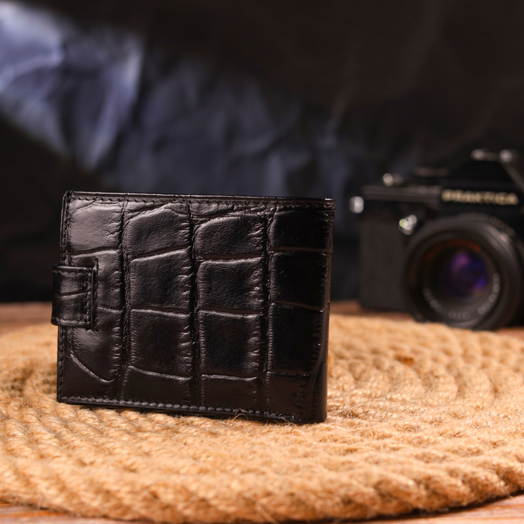 Гаманець Canpellini З натуральної шкіри Чорний (21511) - зображення 9