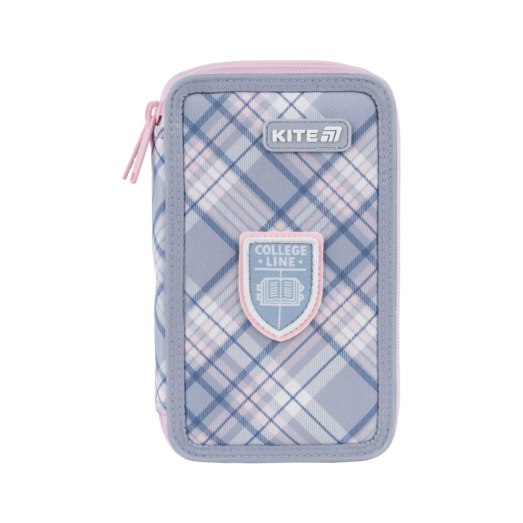 Пенал Kite 623 College Line Girl, 2 відділення (K25-623-1) - зображення 3