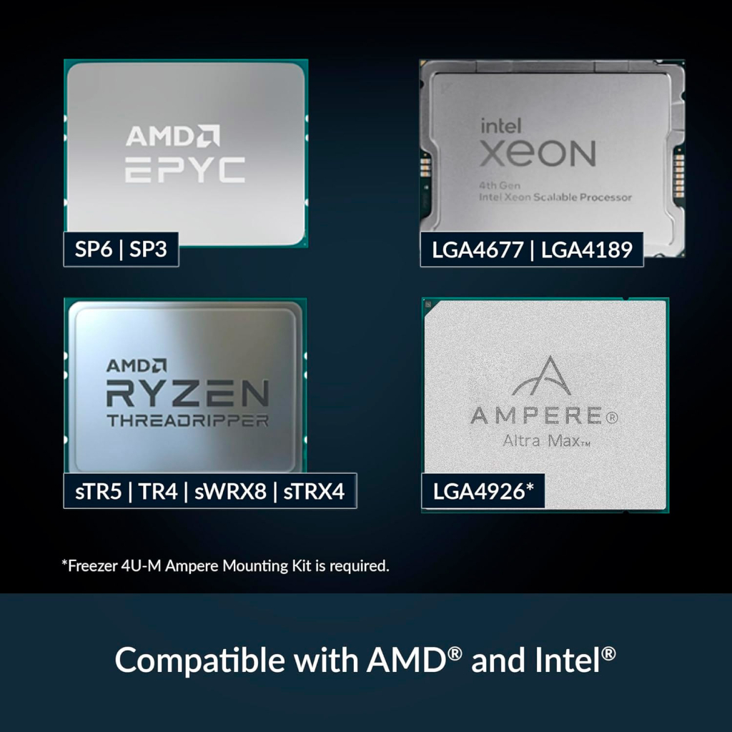 Кулер до процесора Arctic 4U-M Ampere (ACFRE00171A) - зображення 6