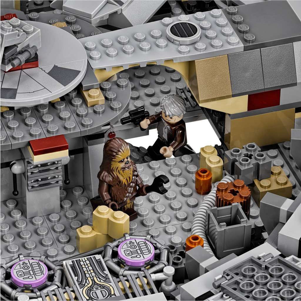 Конструктор LEGO Star Wars Сокіл Тисячоліття (75105) - зображення 7