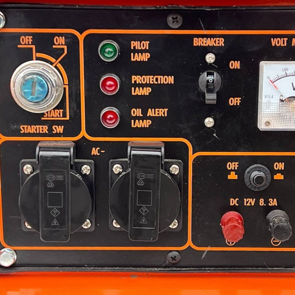 Генератор LUTIAN инверторный LT4500E, 3.5kW, 220V, 50Hz, обьем 15л, електостарт (LT4500EI) - зображення 6