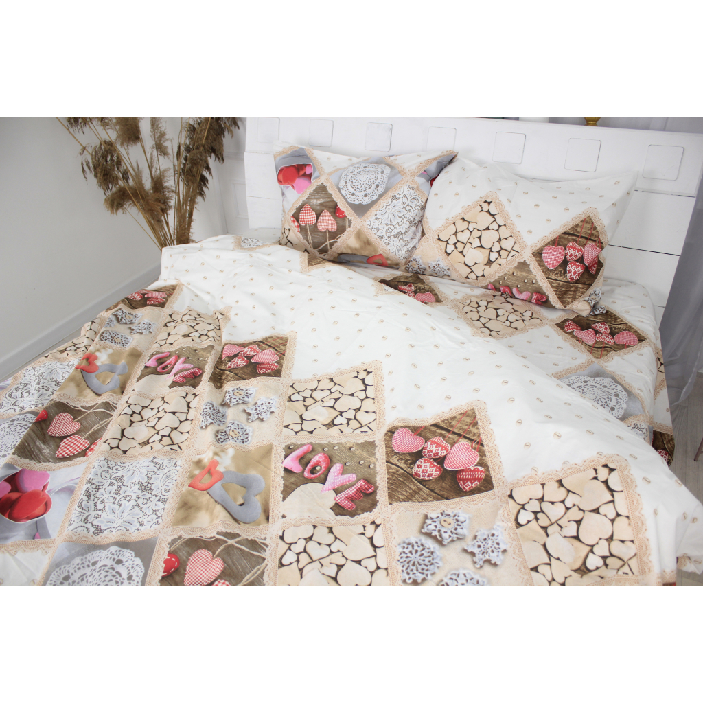 Постільна білизна MirSon Сатин 22-1270 Myrrh King Size (2200003559439) - зображення 3