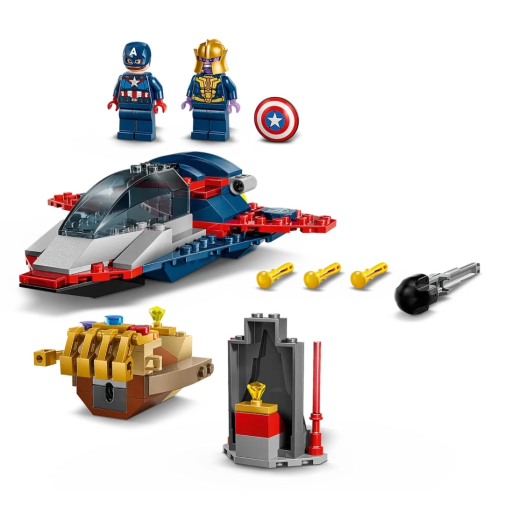 Конструктор LEGO Super Heroes Капітан Америка проти Таноса (76319) - зображення 3