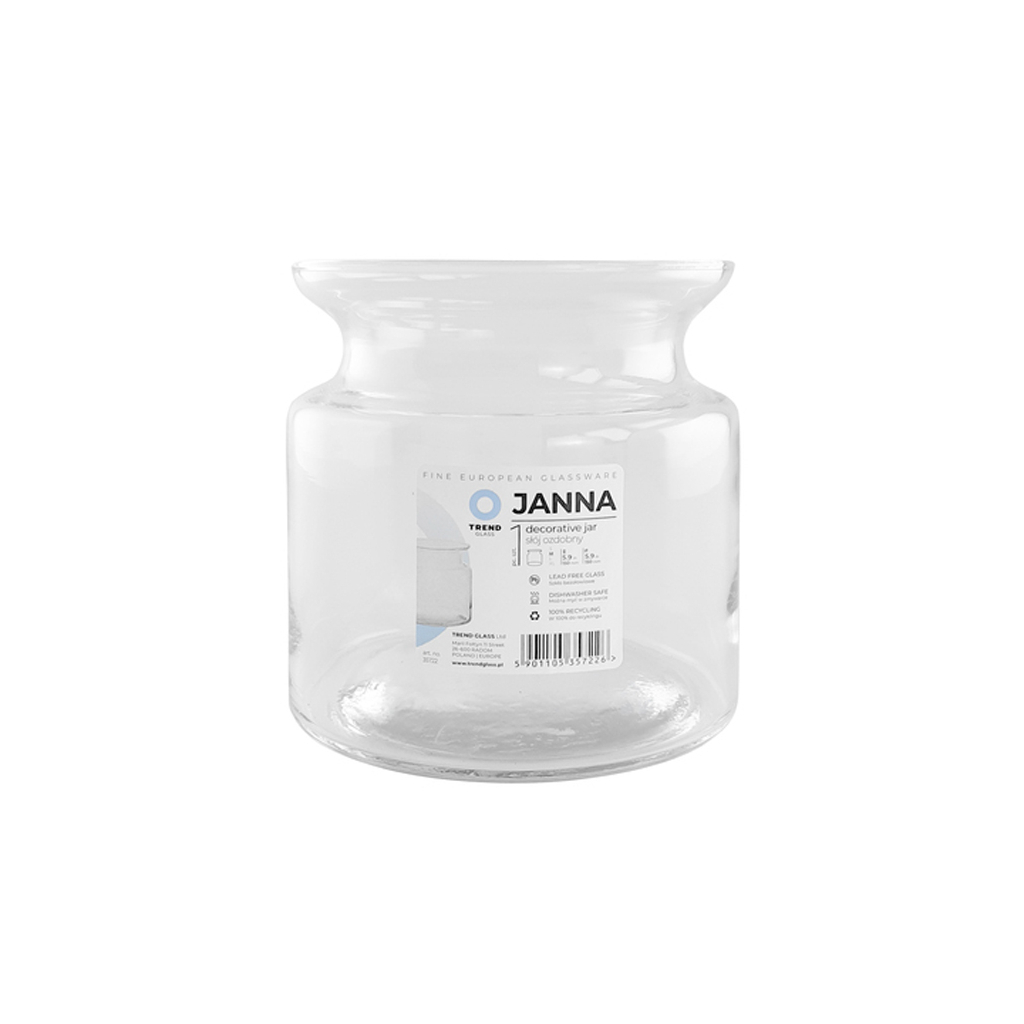 Ваза Trend Glass Janna 15 (35722) - зображення 1