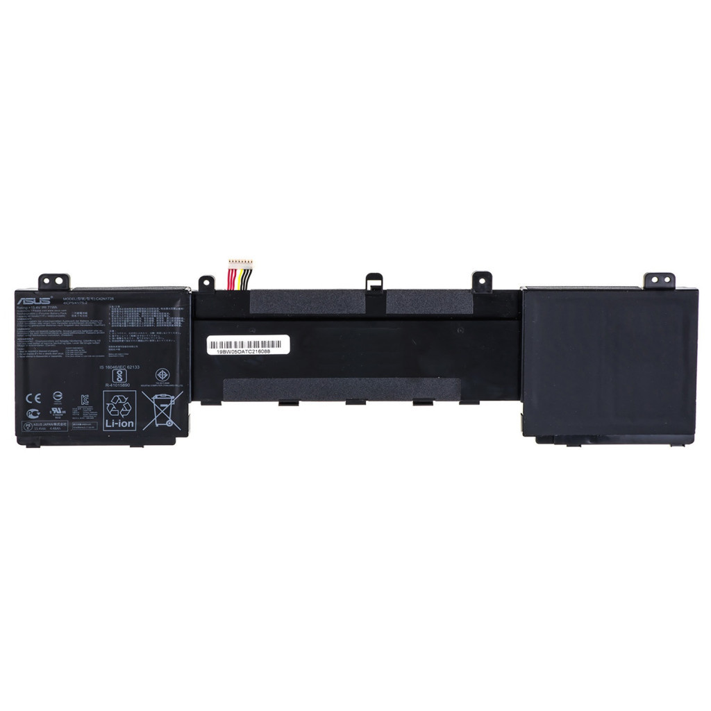 Акумулятор до ноутбука ASUS ZenBook UX550GD C42N1728, 4614mAh (71Wh), 4cell, 15.4V, Li-i (A47602) - зображення 1