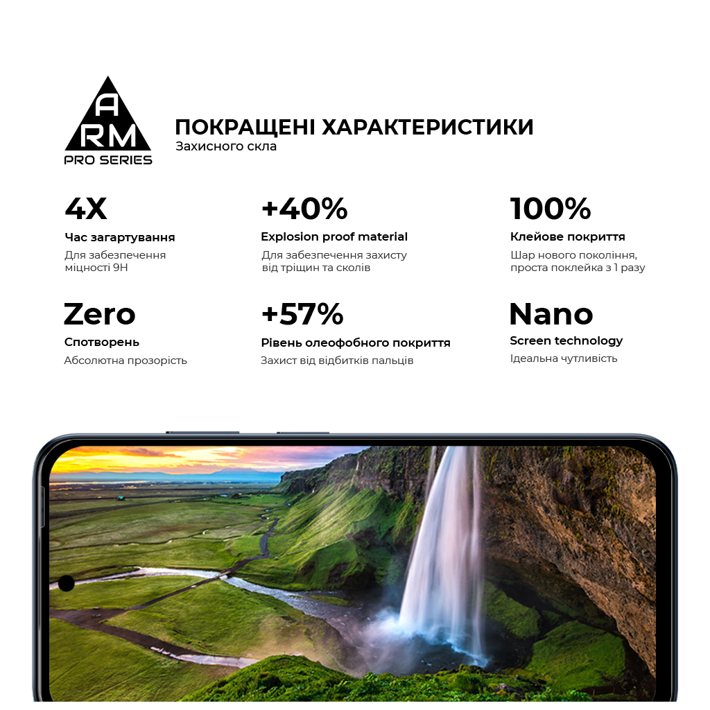 Скло захисне Armorstandart Pro Infinix Hot 50i / Smart 9 Black (ARM80936) - зображення 5
