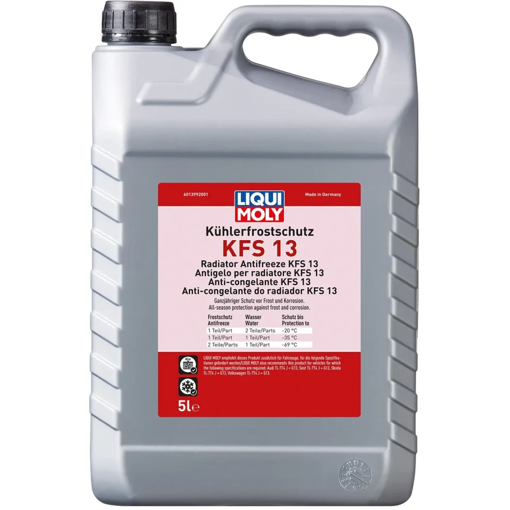 Антифриз Liqui Moly KUHLERFROSTSCHUTZ KFS 13 5л (21140) - зображення 1