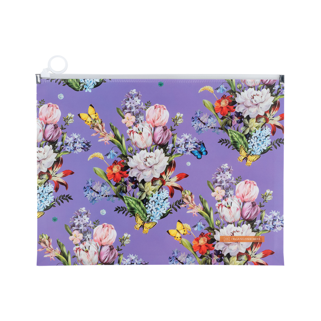 Папка на блискавці Axent zip-lock А4 Olga Selyshcheva, Secret Garden (1497-35-A) - зображення 1