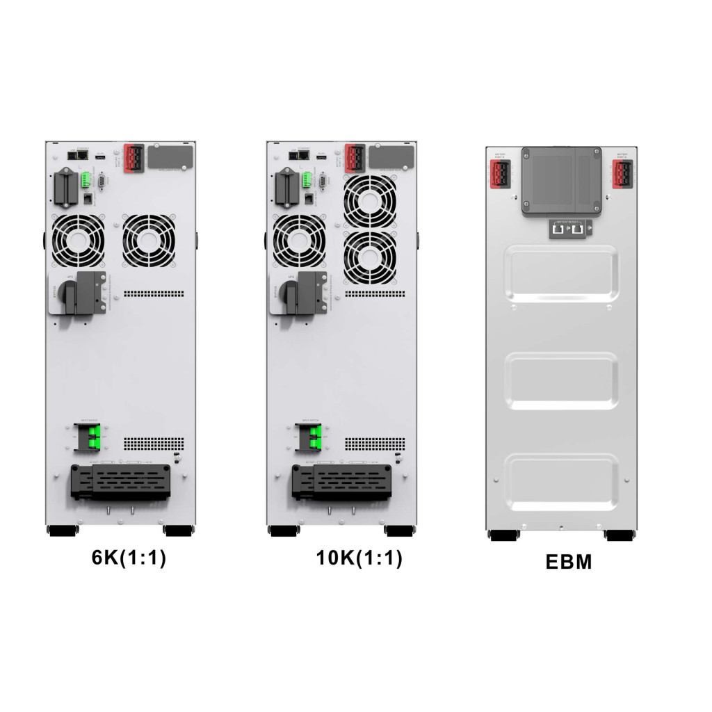 Пристрій безперебійного живлення PowerWalker VFI 6000 ICT IoT 6000W LCD (10122200) - зображення 3