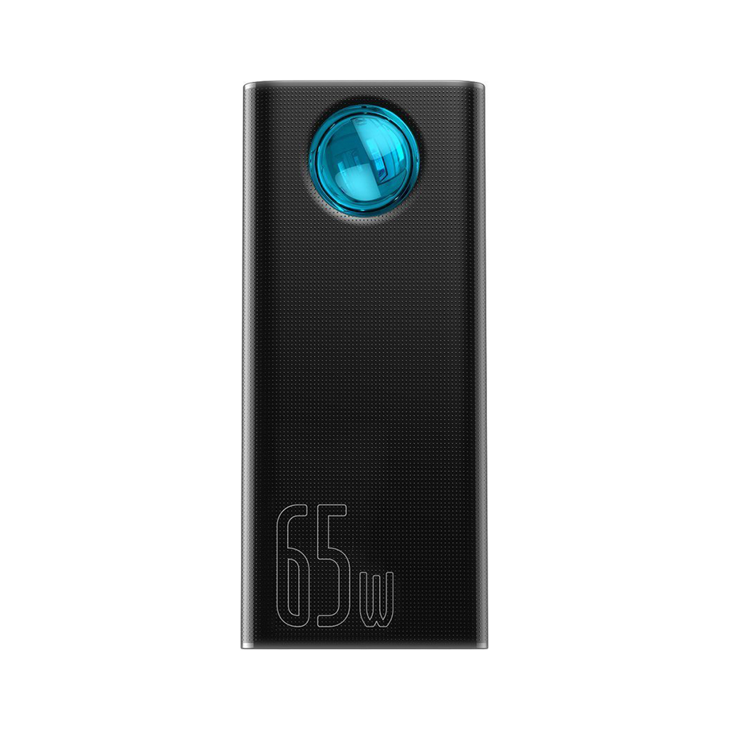 Батарея універсальна Baseus Amblight Digital Quick 30000mAh 65W, Black (PPLG00101) - зображення 2