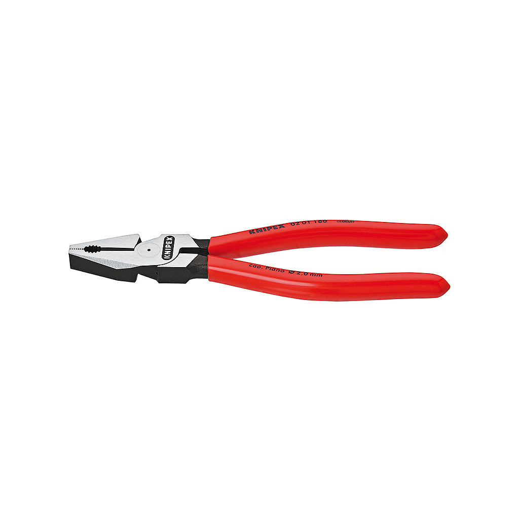 Плоскогубці KNIPEX 180мм (02 01 180) - зображення 1