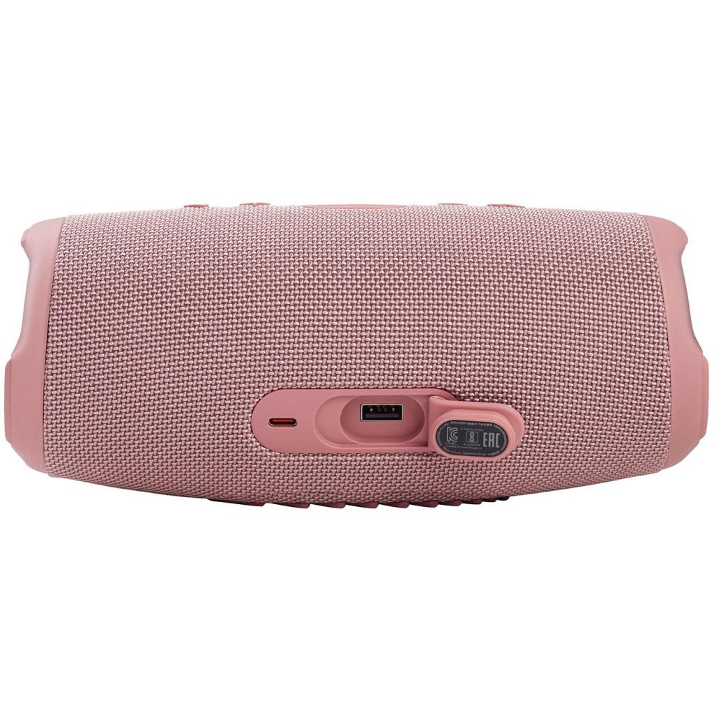 Акустична система JBL Charge 5 Pink (JBLCHARGE5PINK) - зображення 4