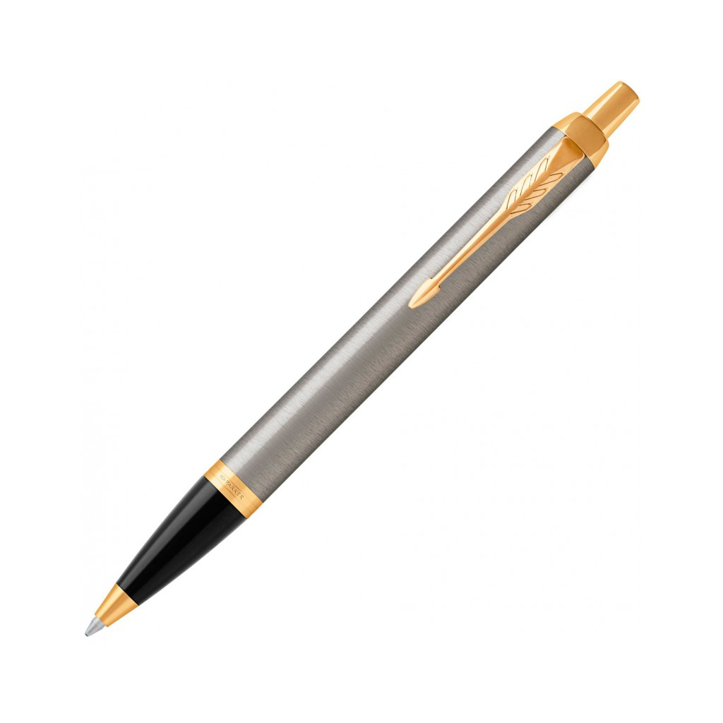 Ручка кулькова Parker IM 17 Brushed Metal GT BP (22 232) - зображення 2