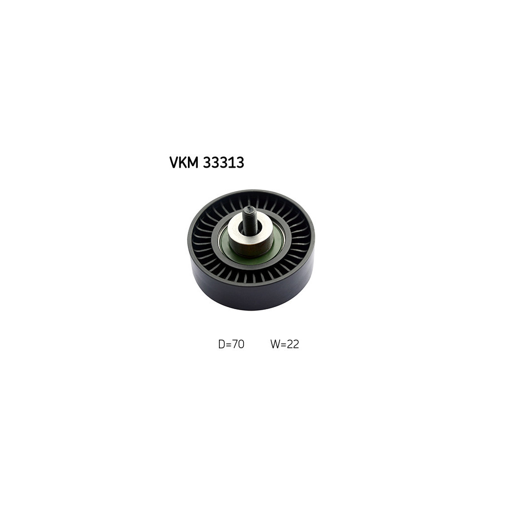 Ролик натягувача ременя SKF VKM 33313 - зображення 1