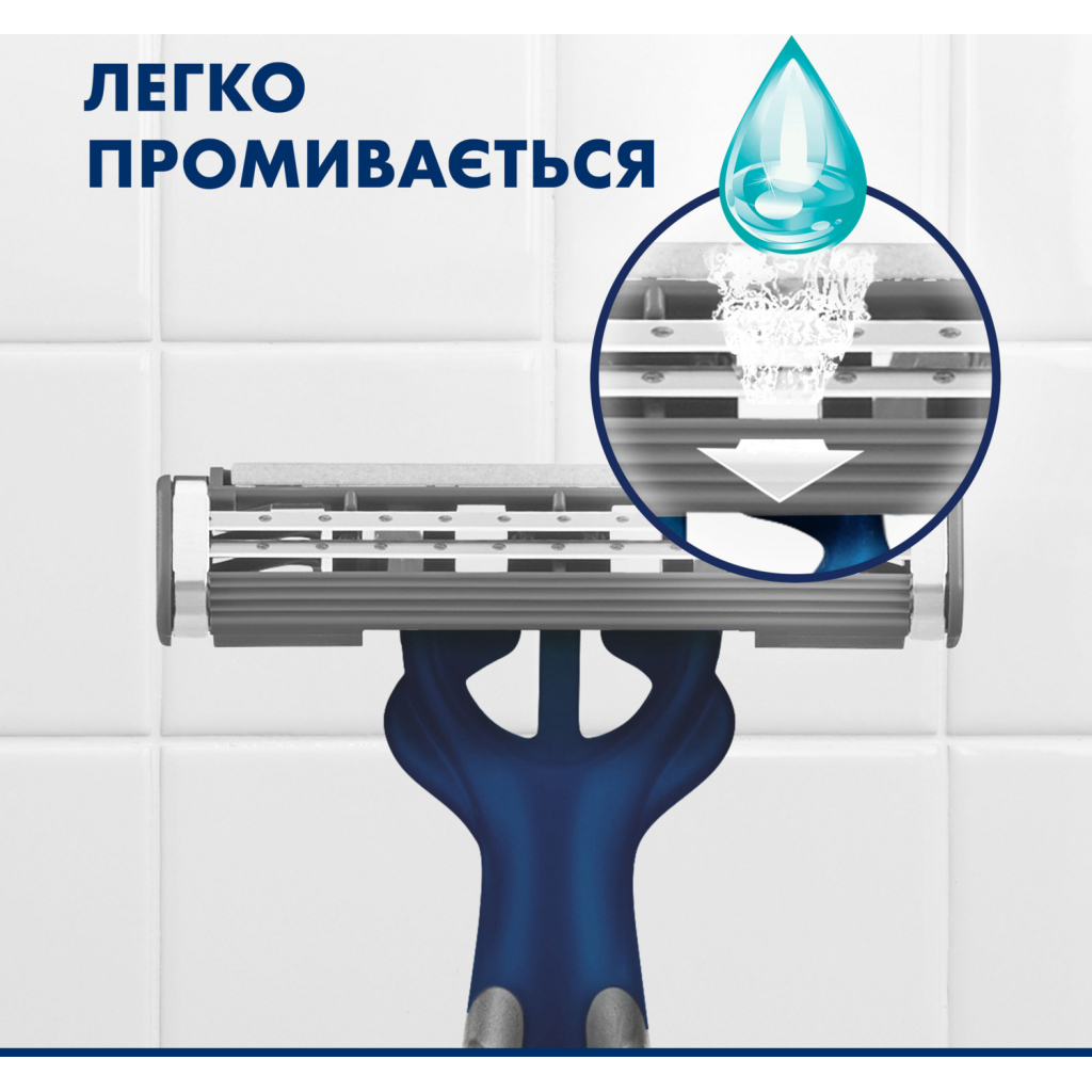 Бритва Gillette Blue 2 Maximum 4 шт. (8700216174466) - изображение 7
