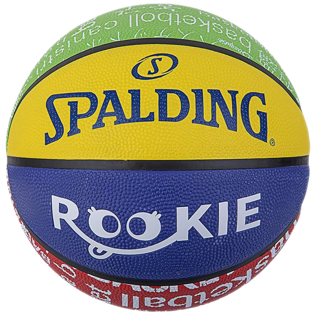 М'яч баскетбольний Spalding Rookie Gear мультиколор Уні 5 84368Z (689344406817) - зображення 1