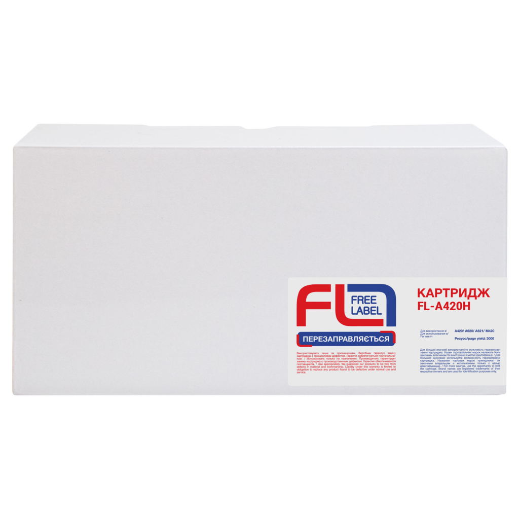 Тонер-картридж FREE Label Pantum/Sindoh A420H (FL-A420H) - зображення 2