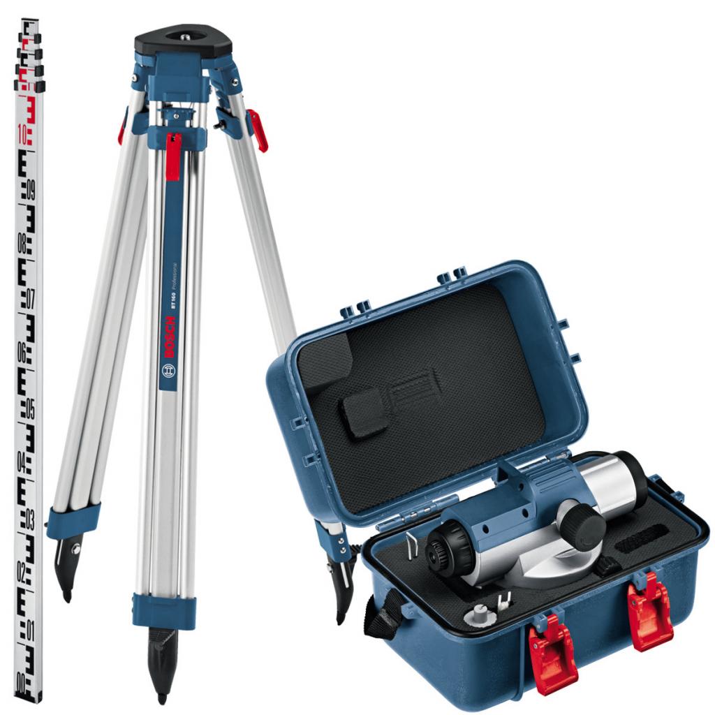 Оптичний нівелір Bosch GOL 26 D + BT160 + GR500 (0.601.068.002) - изображение 3