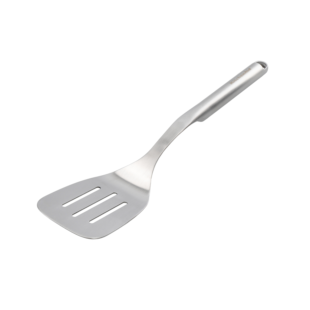Лопатка кухонна KitchenAid Premium з прорізами, 34,6 см (KMG002OHSS) - зображення 2