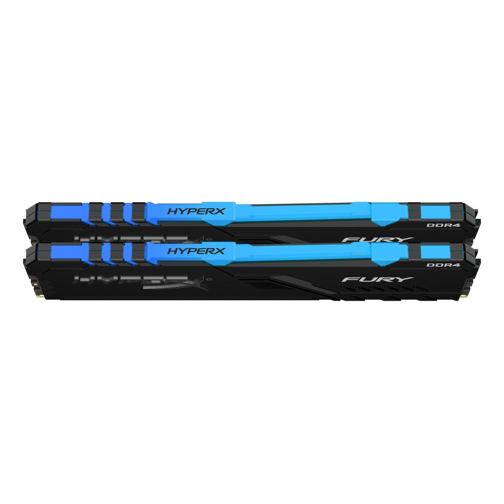 Модуль пам'яті для комп'ютера DDR4 32GB (2x16GB) 3000 MHz HyperX FURY RGB Kingston Fury (ex.HyperX) (HX430C15FB3AK2/32) - зображення 4
