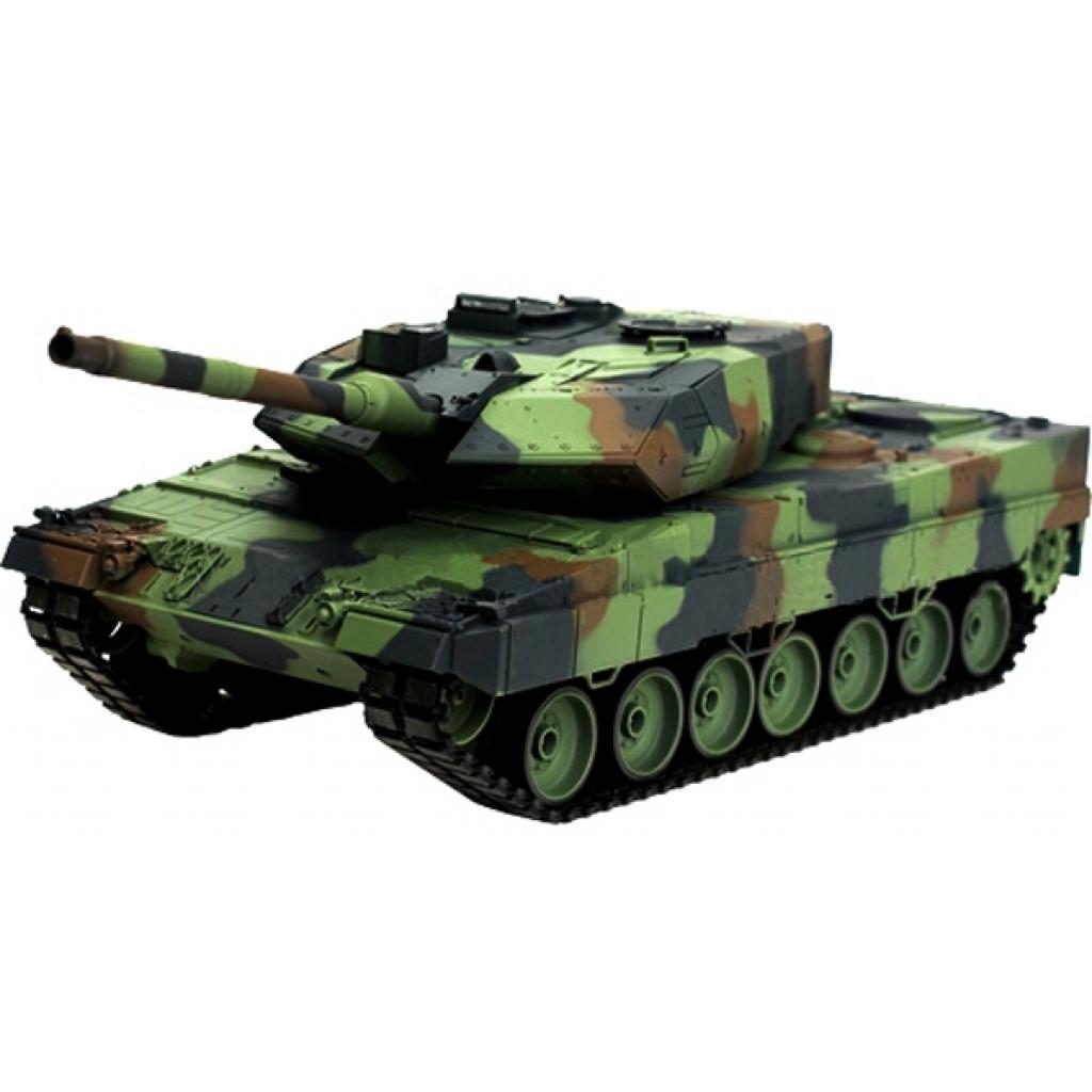Радіокерована іграшка Heng Long Танк Leopard II A6 2.4GHz 1:16 з пневмогарматою та димом (HL3889-1) - зображення 1