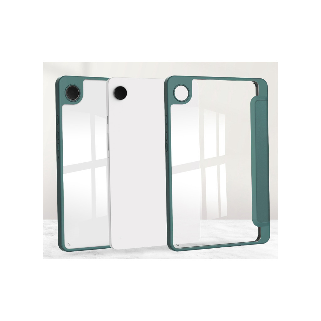 Чохол до планшета BeCover Soft Edge stylus holder Samsung Tab A9 SM-X115 8.7" Dark Green (710357) - зображення 3