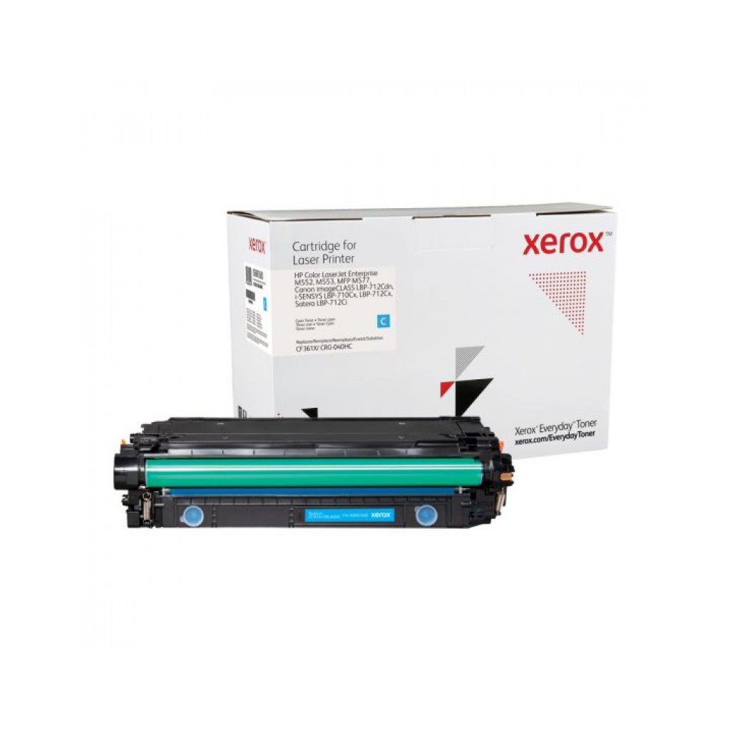 Картридж Xerox HP CF361X (508X), Canon 040H cyan (006R03680) - зображення 1