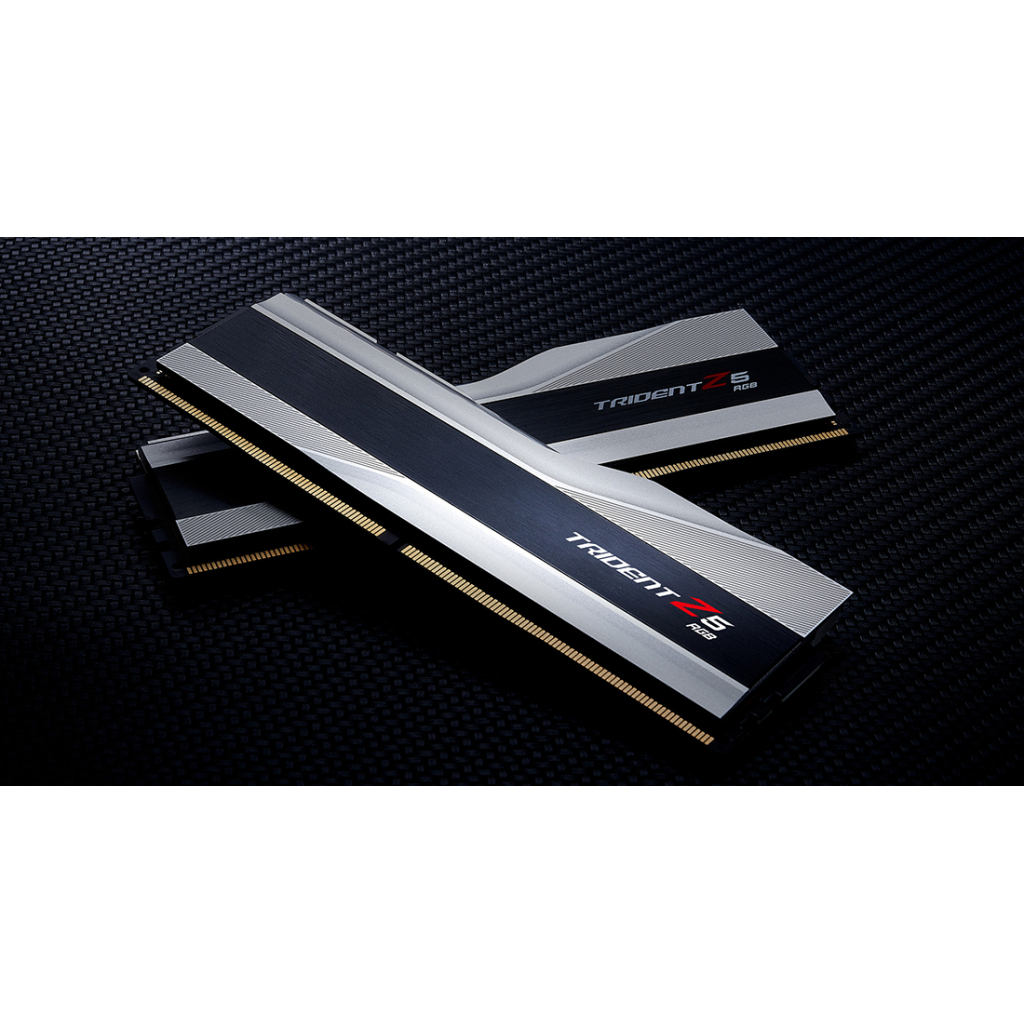 Модуль пам'яті для комп'ютера DDR5 32GB (2x16GB) 6000 MHz Trident Z5 NEO RGB Silver G.Skill (F5-6000J3040F16GX2-TZ5RS) - зображення 5