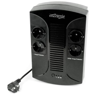 Пристрій безперебійного живлення EnerGenie EG-UPS-002 850VA, (EG-UPS-002) - зображення 1
