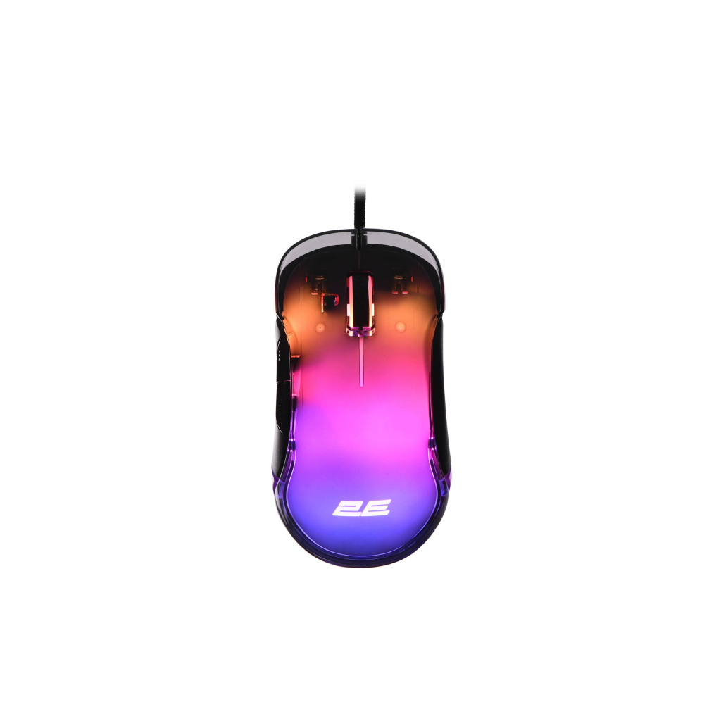 Мишка 2E MG345 RGB USB Transparent (2E-MG345TR) - зображення 1