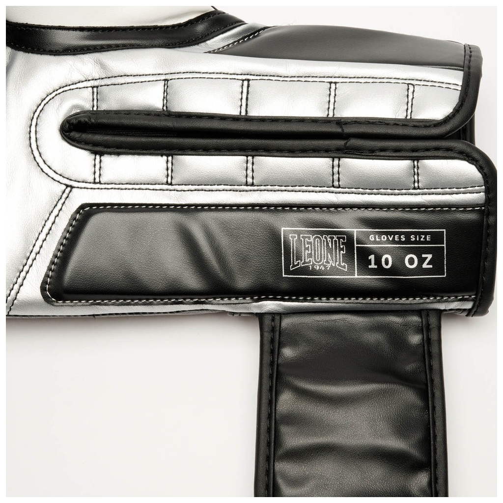 Боксерські рукавички Leone GN208 Iconic Black 12 унцій (GN208_Black_12oz) - зображення 9
