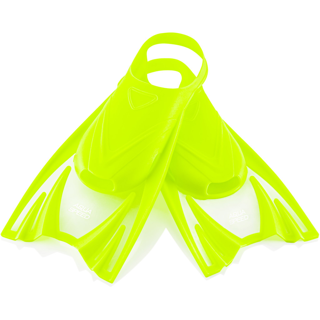 Ласти Aqua Speed Frog 520-18 7215 жовтий 30-34 (5908217672155) - зображення 1