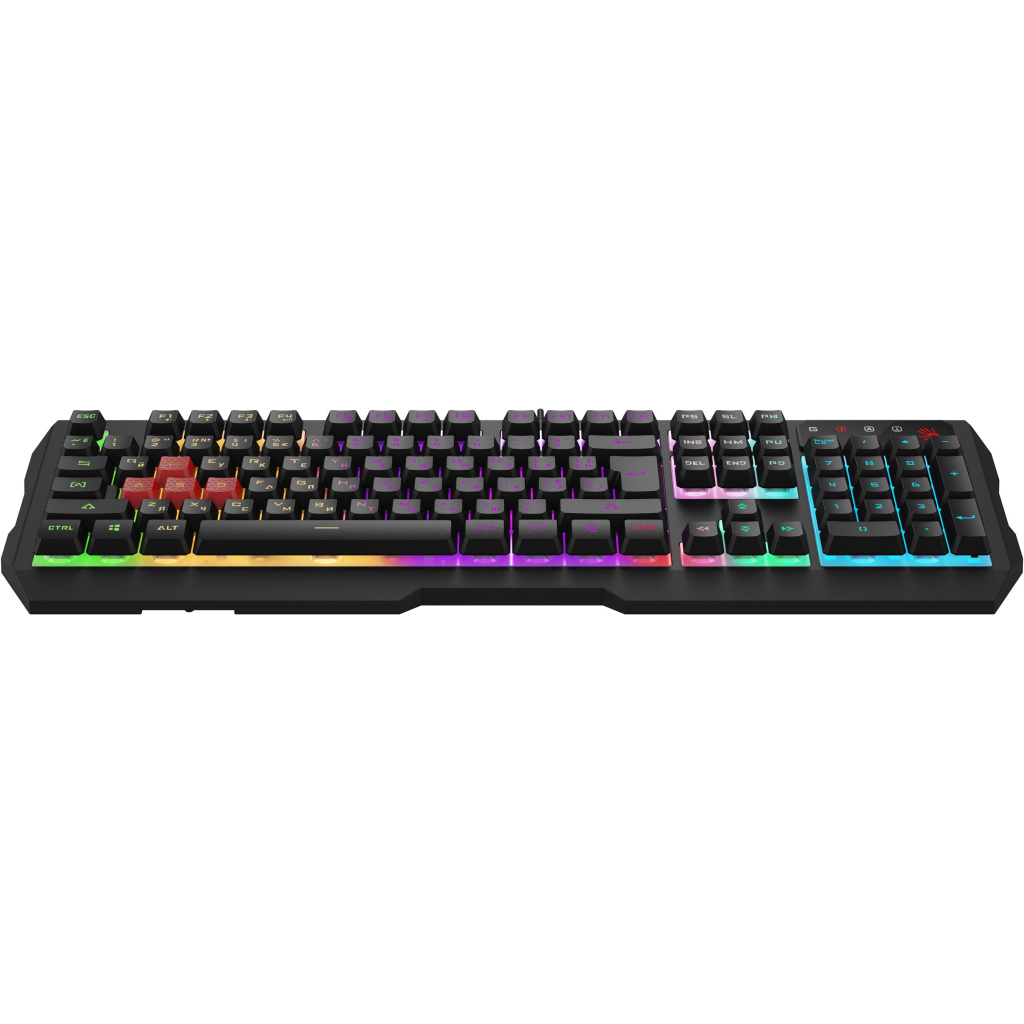 Клавіатура A4Tech Bloody B140N USB Black (4711421979146) - зображення 5