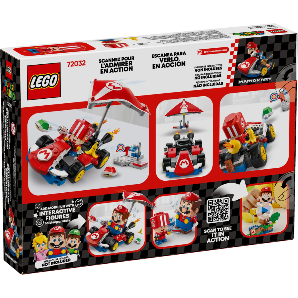 Конструктор LEGO Super Mario Mario Kart – Standard Kart (72032) - зображення 8