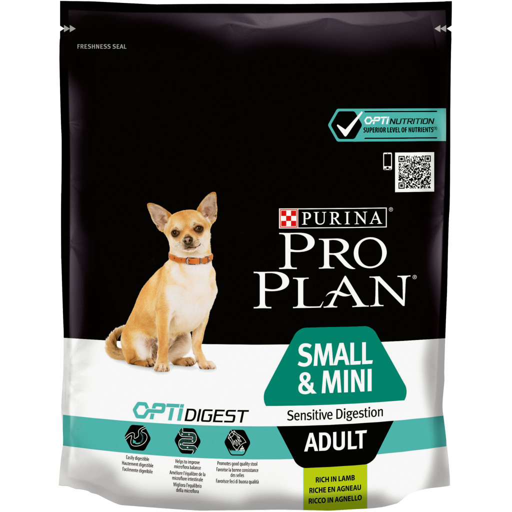 Сухий корм для собак Purina Pro Plan Small&Mini Sensitive Digestion зі смаком ягняти 700 г (7613036611299) - зображення 1