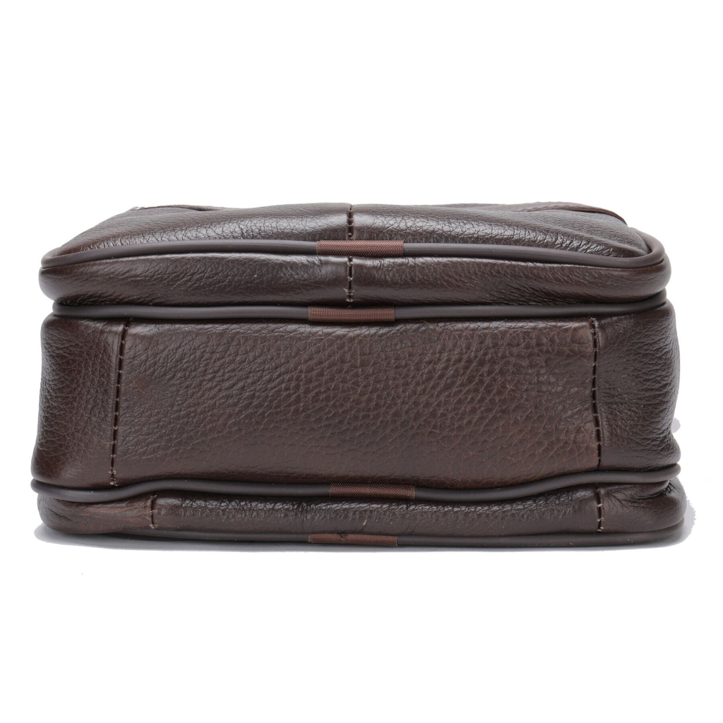 Сумка Vintage З двома кишенями Коричнева (14706) - зображення 6