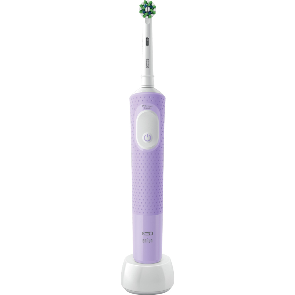 Електрична зубна щітка Oral-B Vitality D103.413.3 Protect x clean типу 3708 Lilac Mist (4210201427025) - зображення 2