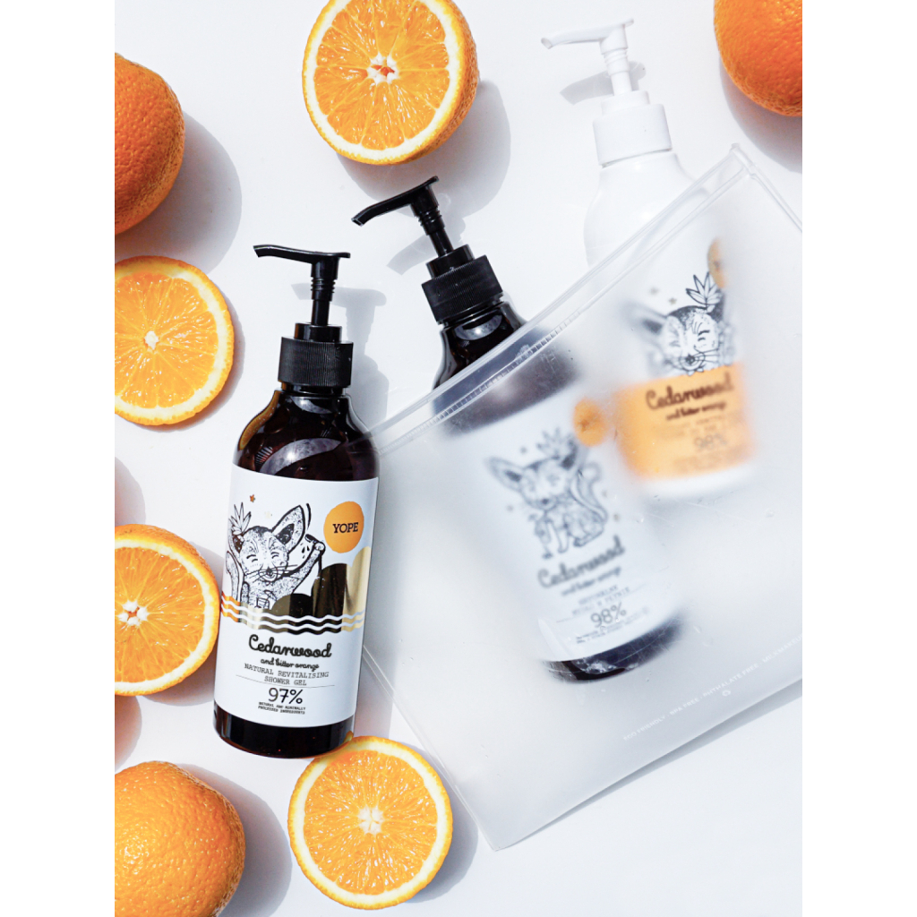 Гель для душу Yope Cedarwood and Bitter Orange 400 мл (5900168905979) - зображення 3