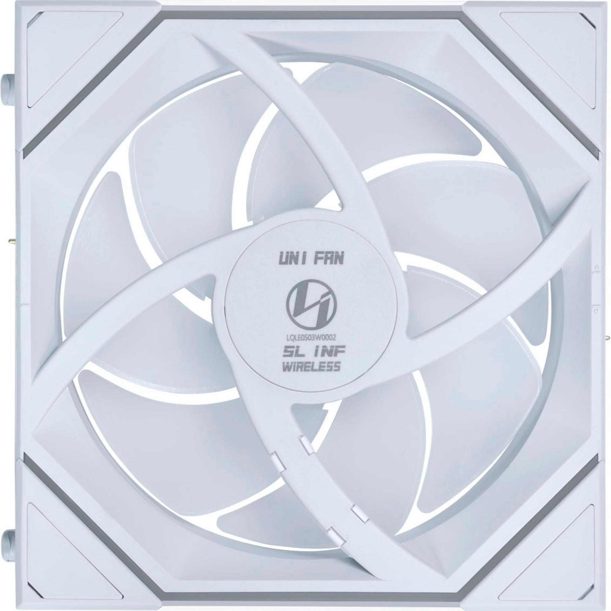 Вентилятор Lian Li Uni Fan SL-INF Wireless 120-3 White (G99.12SLIN1W3W.00) - зображення 8