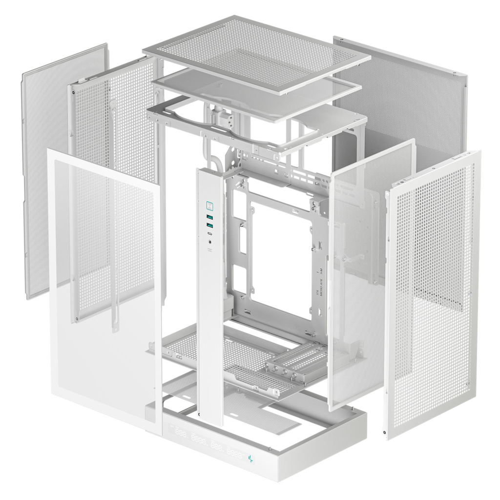 Корпус Deepcool CH270 Digital White (R-CH270-WHNDM0-G-1) - зображення 10