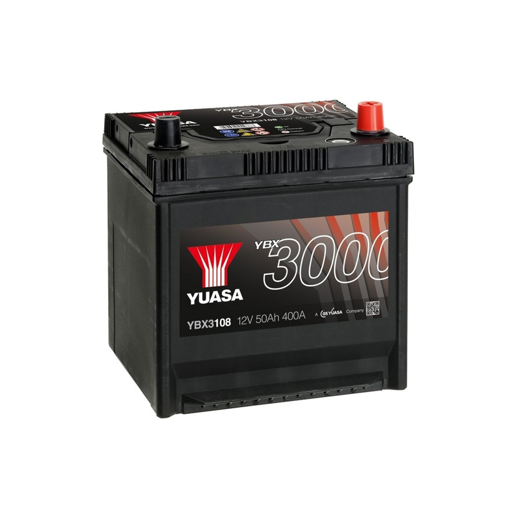 Акумулятор автомобільний Yuasa 12V 50Ah SMF Battery (YBX3108) - зображення 1