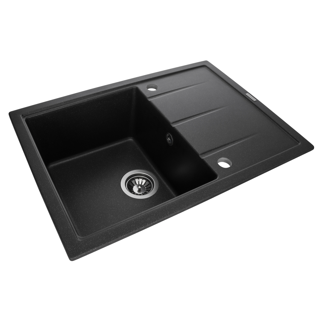 Мийка кухонна GRANADO Blanos black shine (gr2501) - зображення 2