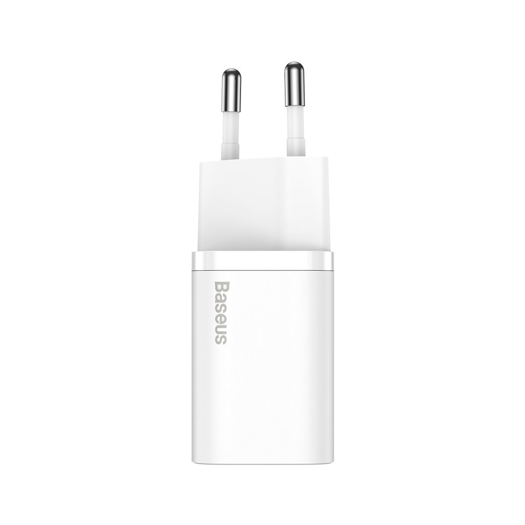 Зарядний пристрій Baseus Super Si Quick Charger 1C White (CCSP020102) - зображення 3